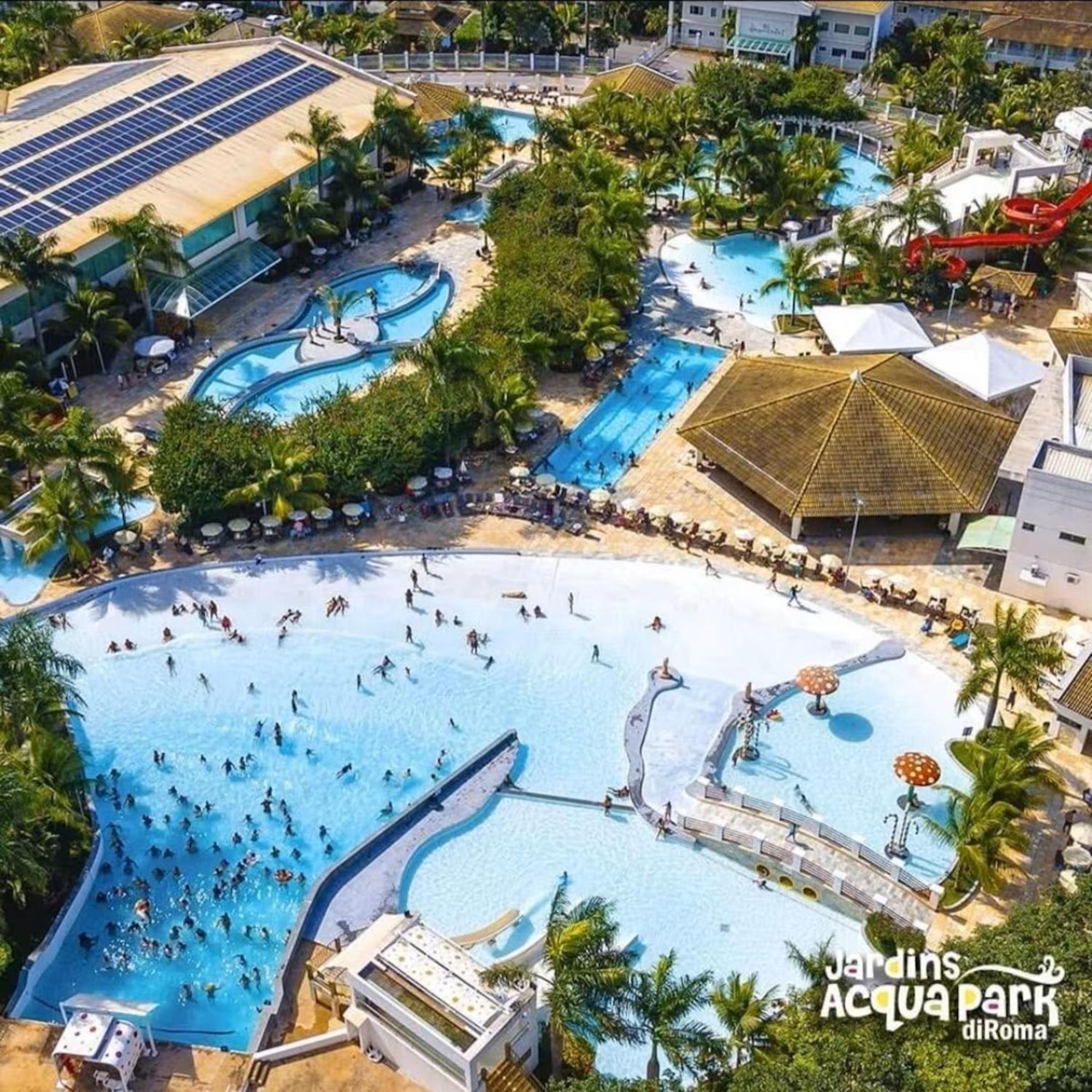 Lacqua Diroma Oficial - Diroma Acqua Park Incluido - Com Roupa De Cama E Banho Caldas Novas Bagian luar foto